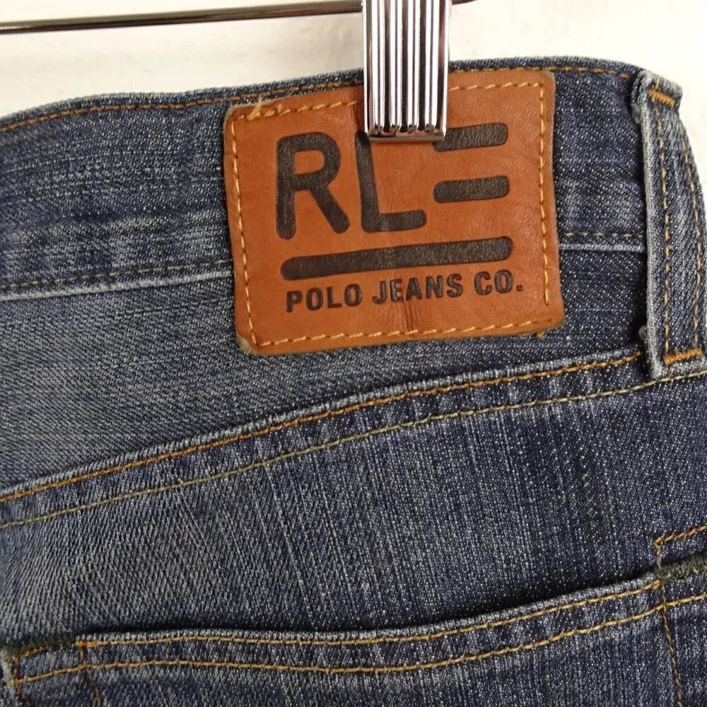 Polo Ralph Lauren Ashmore Jeans Men's Size 36x26 Blue Denim
